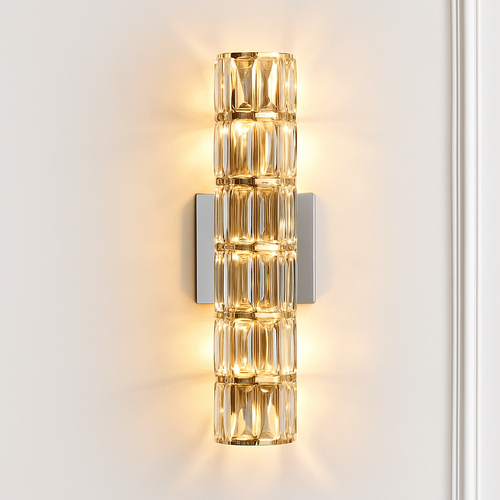 Applique murale en cristal moderne