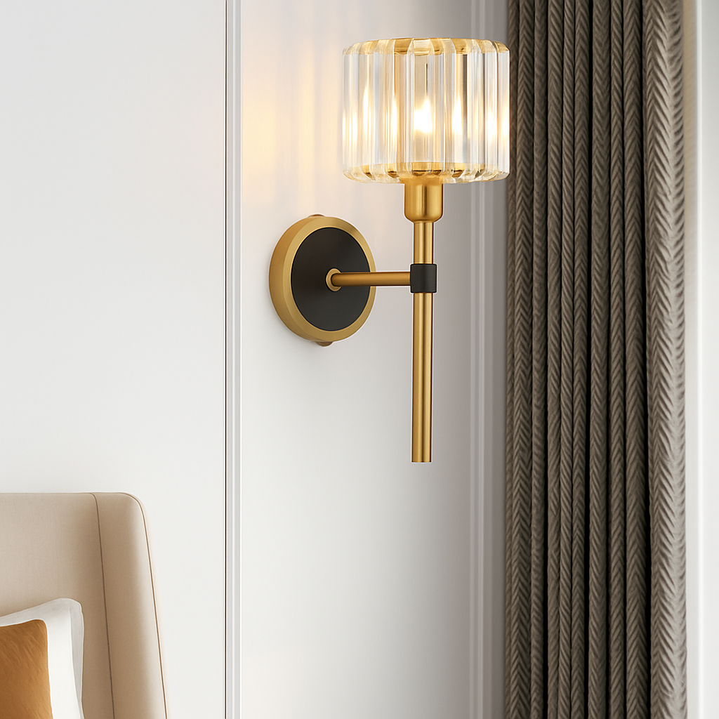 applique murale en cristal moderne pour décoration intérieure élégante - vue 2 sur 14