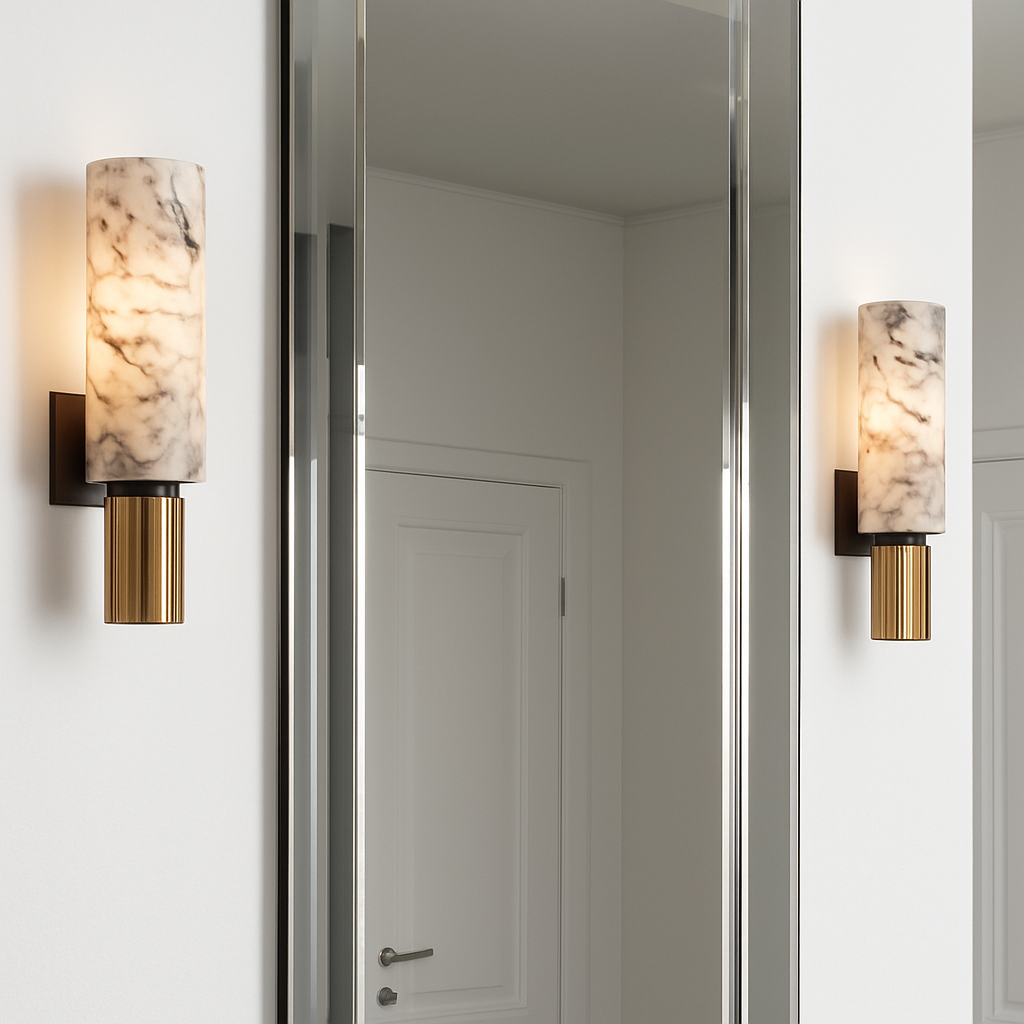 applique murale en marbre naturel style nordique créatif pour décoration intérieure - vue 4 sur 7