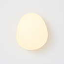 Minimalist nordic irregular glass wall light