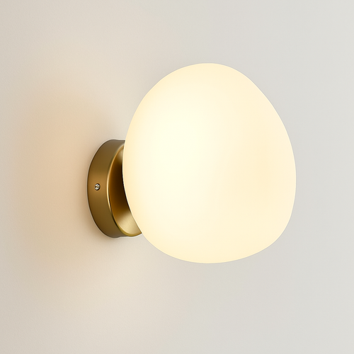 Minimalist nordic irregular glass wall light - vue 6 sur 8
