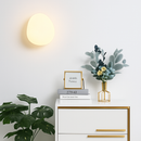 Minimalist nordic irregular glass wall light