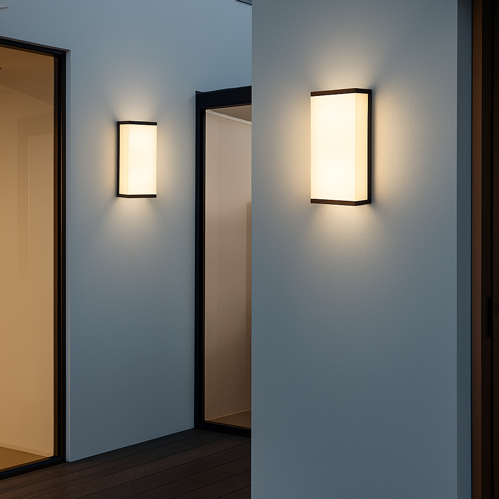Applique murale extérieure Led moderne étanche IP65 balcon jardin clôture lumières porche extérieur lumière applique murale extérieure 110v 220v - vue 3 sur 7