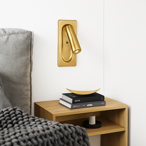 Applique murale intérieure 110-240V 3W avec chargement USB - vue 4 sur 12