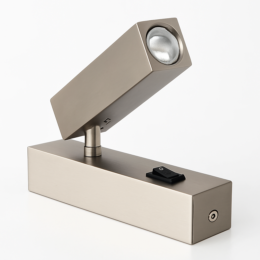 applique murale à led avec interrupteur et port usb rotative 350 degrés - vue 11 sur 19