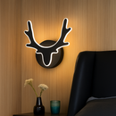 Applique murale LED créative en forme de cerf