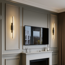 applique murale LED cuivre ligne tuyau acrylique abat-jour éclairage intérieur pour salon couloir luminaire