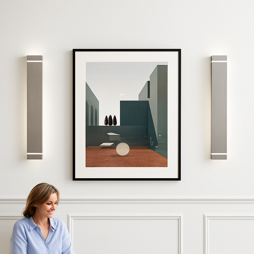 applique murale à led design pour intérieur moderne - vue 4 sur 8