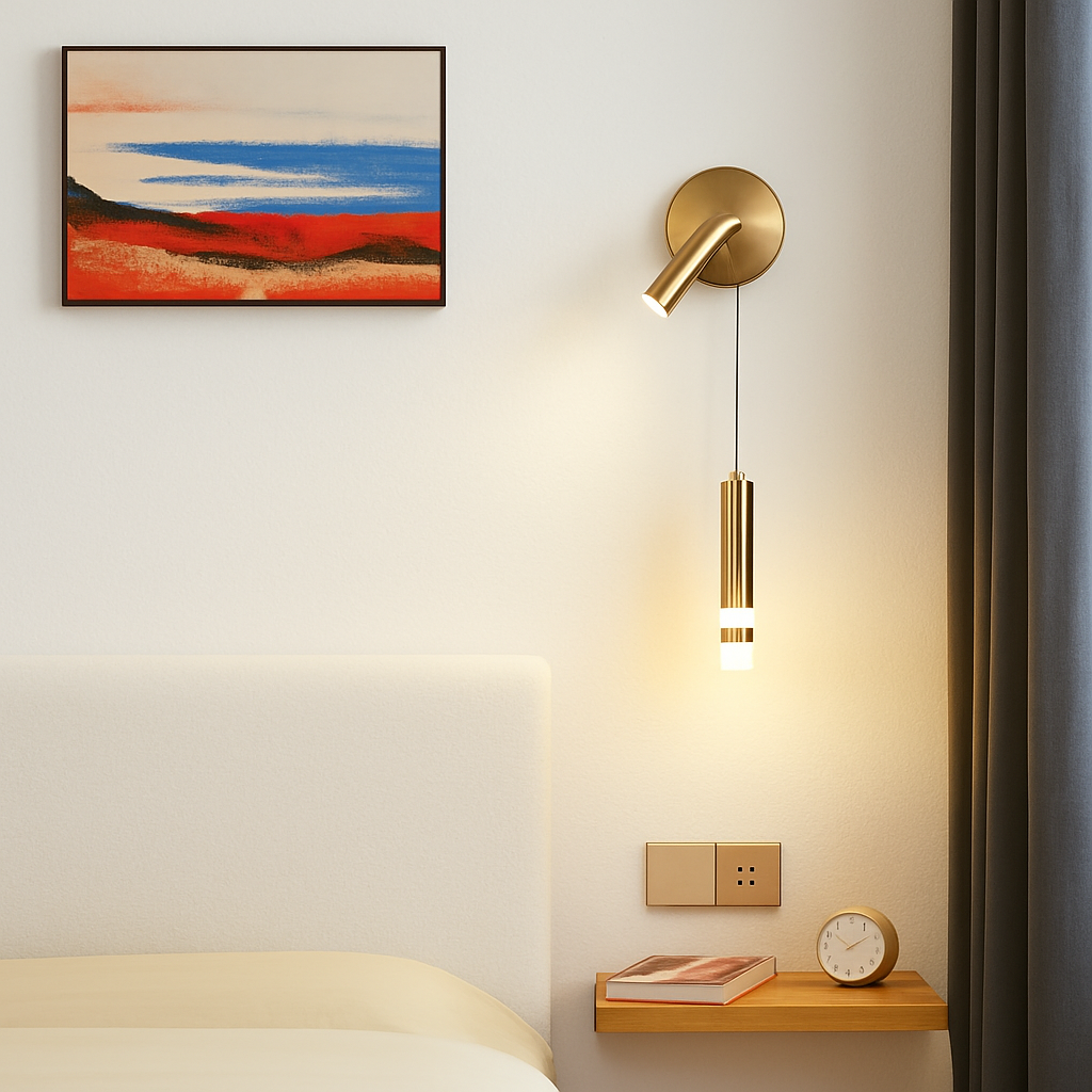 applique murale led double tête acrylique maison décor - vue 4 sur 15