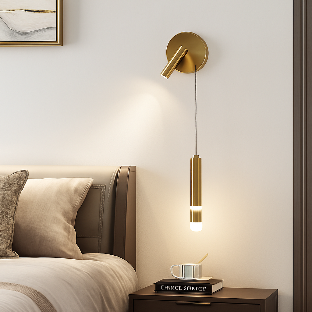 applique murale led double tête acrylique maison décor - vue 6 sur 15