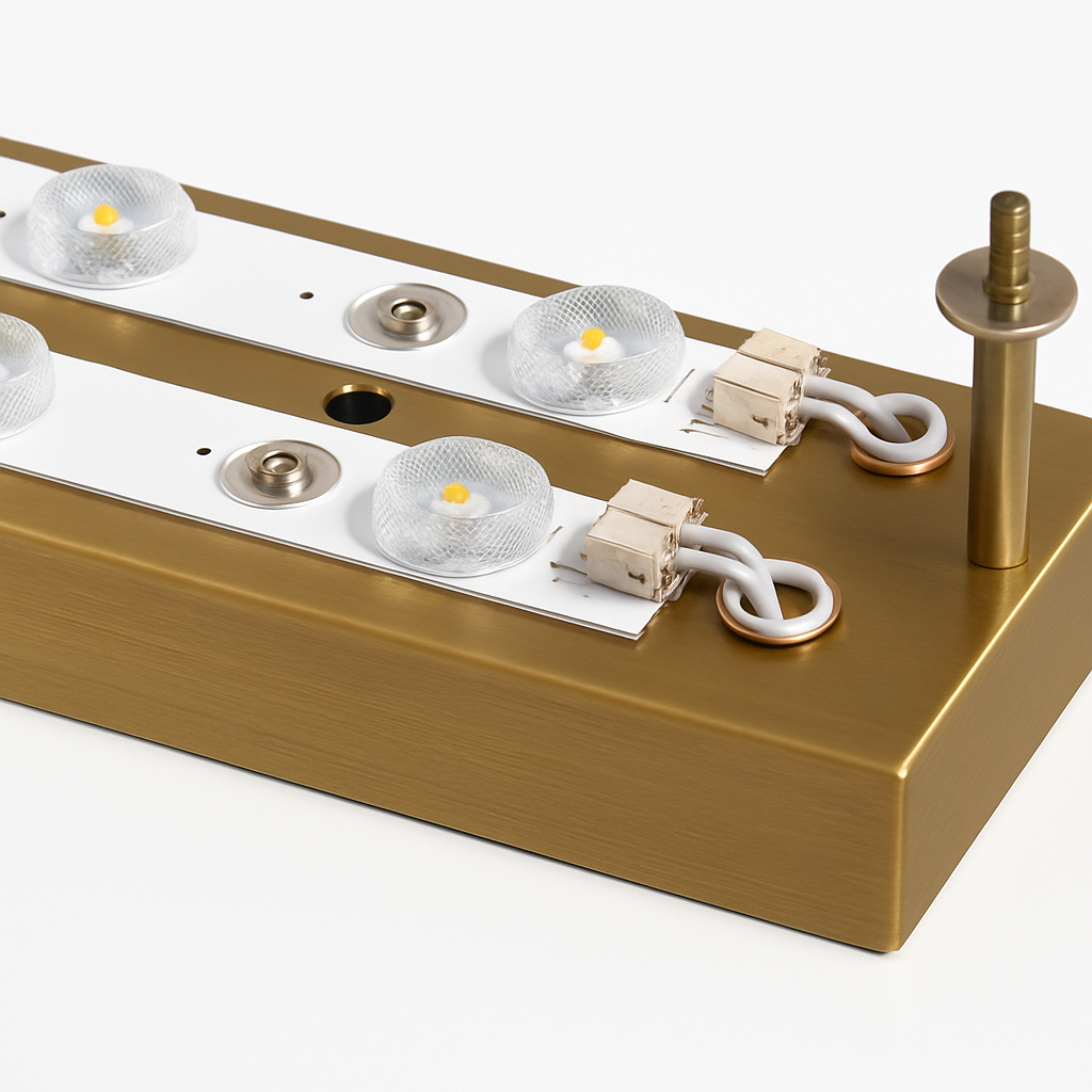 applique murale led en cristal design nordique pour intérieur moderne - vue 6 sur 8