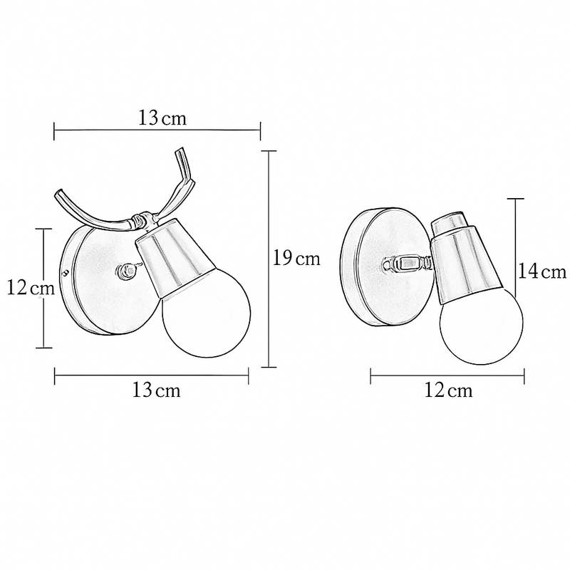 Applique murale LED en forme de cerf en bois Novelty