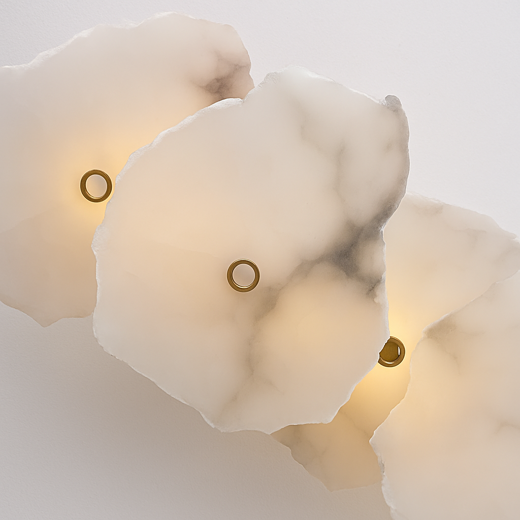 Applique murale LED en pierre naturelle - vue 6 sur 12