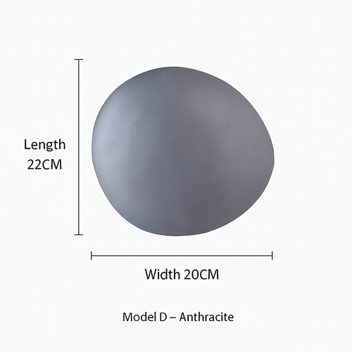 Applique murale LED en verre de couleur au Design nordique - vue 22 sur 22