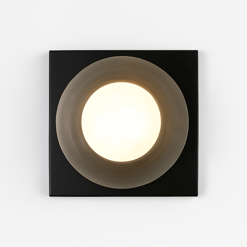 applique murale led en verre design moderne pour intérieur - vue 6 sur 10