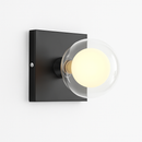 applique murale led en verre design moderne pour intérieur