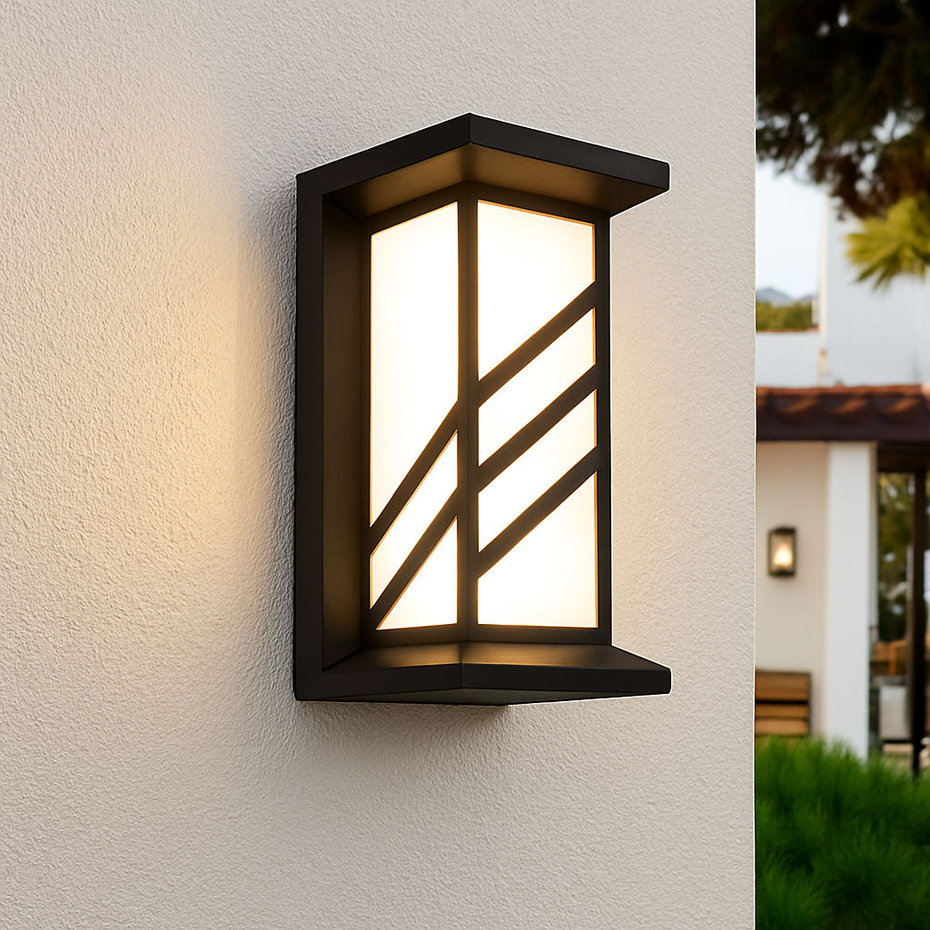applique murale led extérieure étanche pour éclairage décoratif - vue 4 sur 15