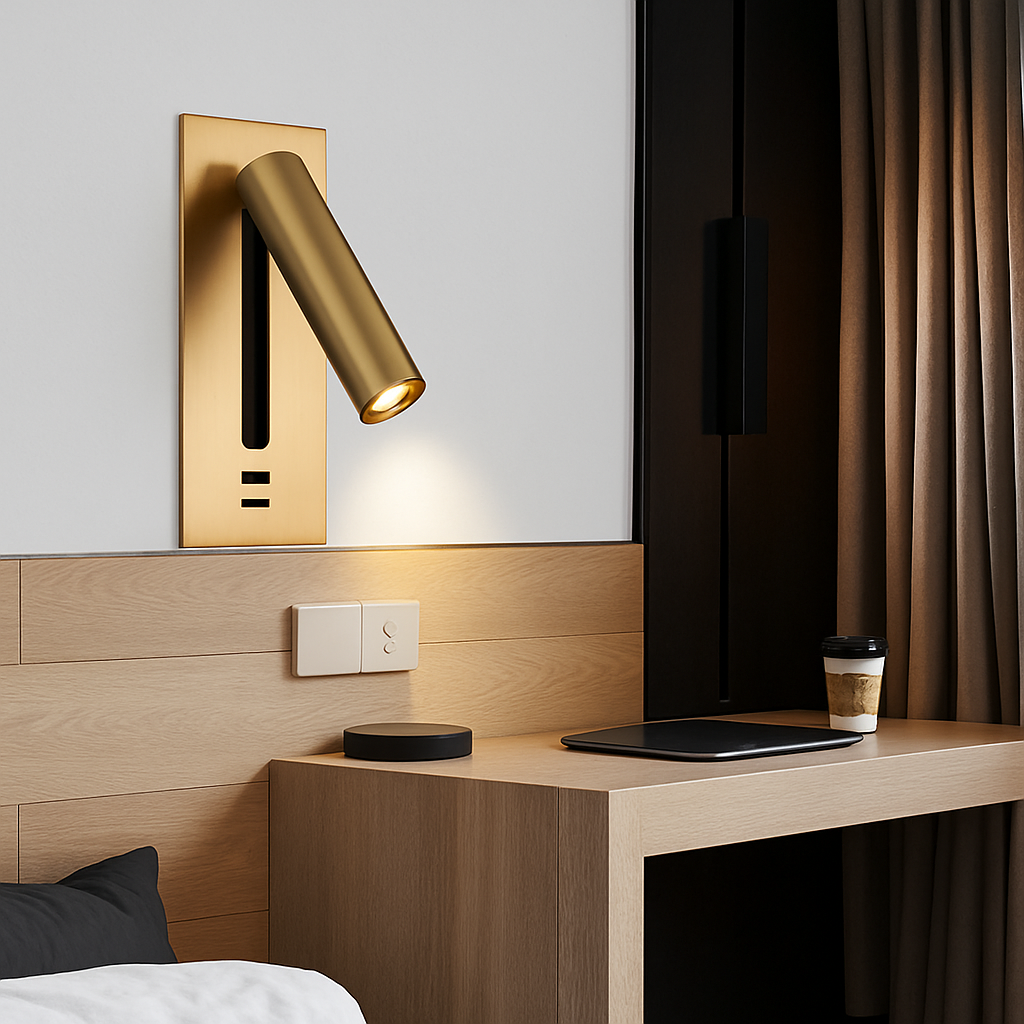 Applique murale LED intégrée multifonction avec interrupteur - vue 6 sur 14