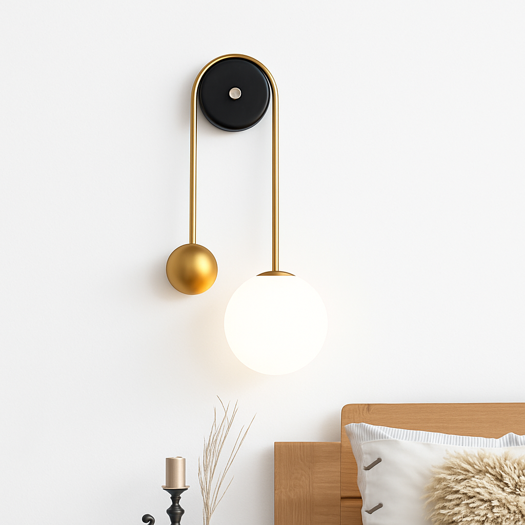 applique murale led élégante pour décoration moderne et ambiance chaleureuse - vue 5 sur 7