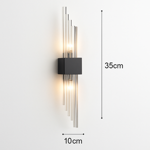 Modern luxury gold LED wall light