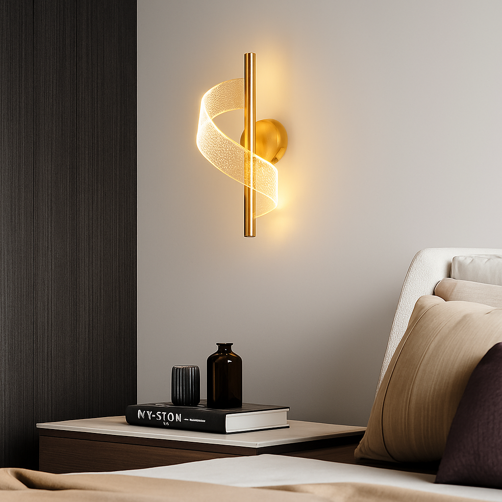 Applique murale LED minimaliste avec lumière ondulé Steal - vue 5 sur 10