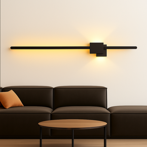 applique murale led minimaliste design artistique