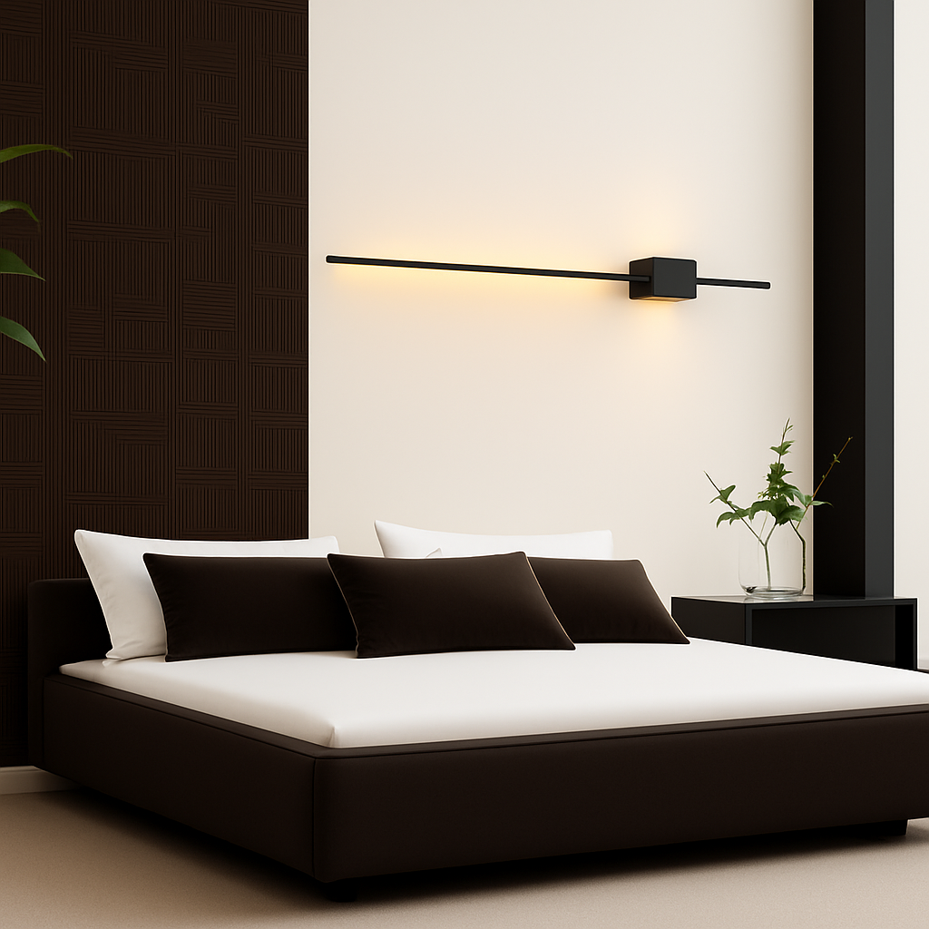 applique murale led minimaliste design artistique - vue 5 sur 15