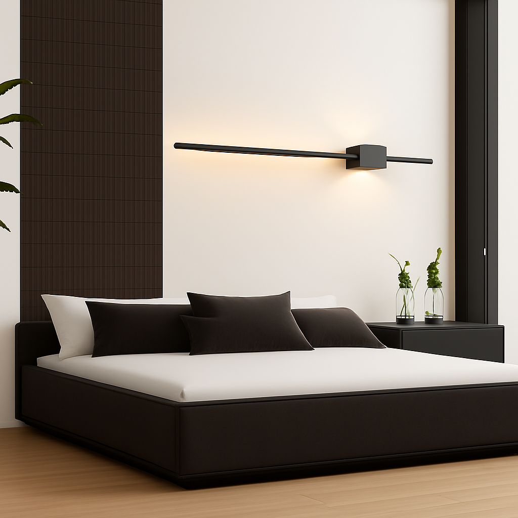 applique murale led minimaliste design artistique - vue 4 sur 15