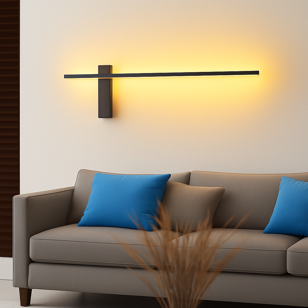applique murale led minimaliste design artistique - vue 6 sur 15