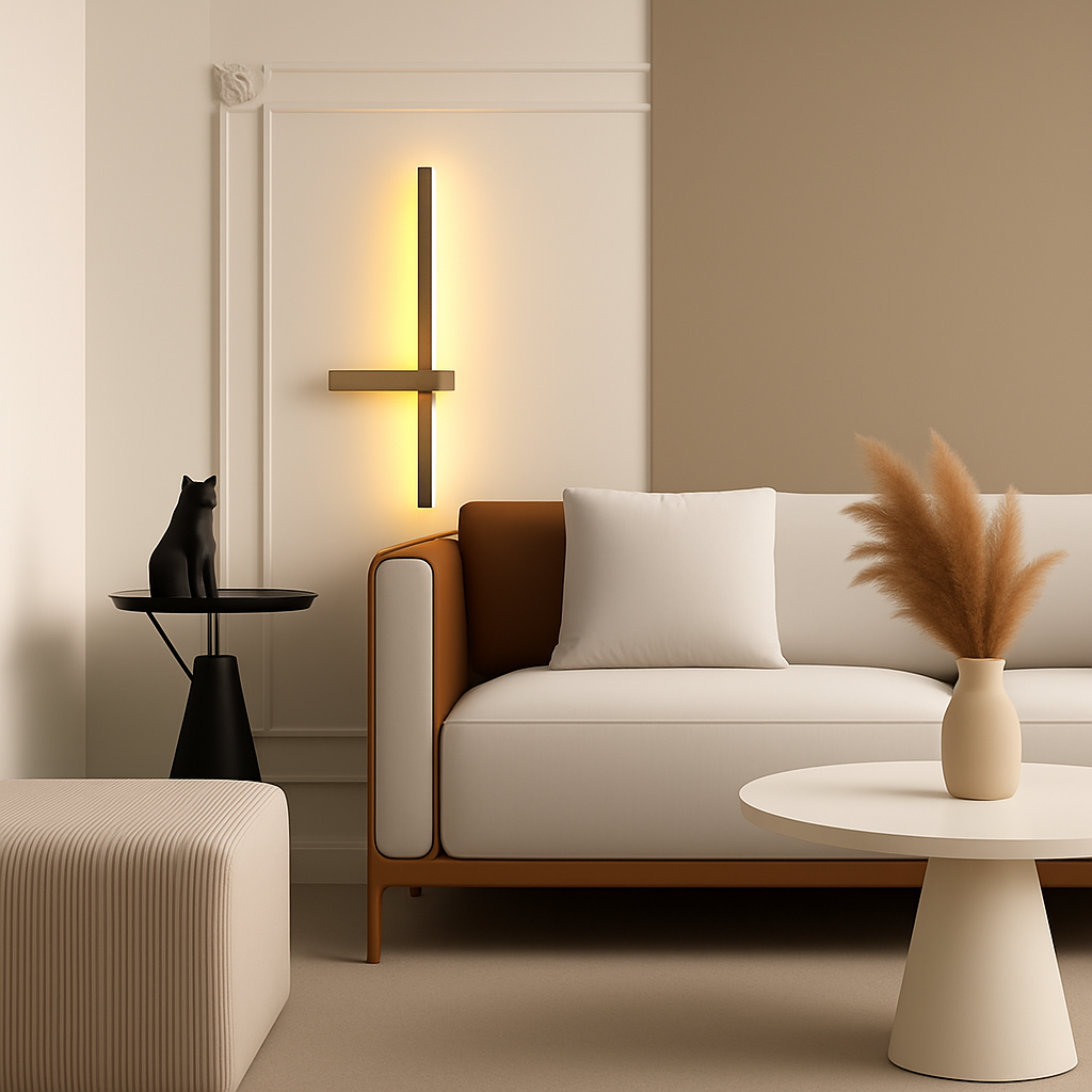 applique murale led minimaliste design artistique - vue 7 sur 15