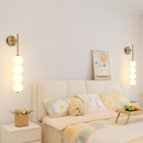 Minimalist LED wall light in wind gourd shape