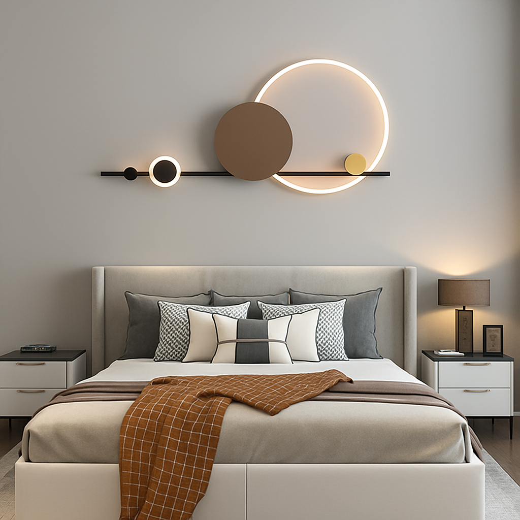 Applique murale LED moderne atmosphère applique pour salon salle à manger chambre hôtel Hall salon escaliers allée décor à la maison luminaire - vue 5 sur 12