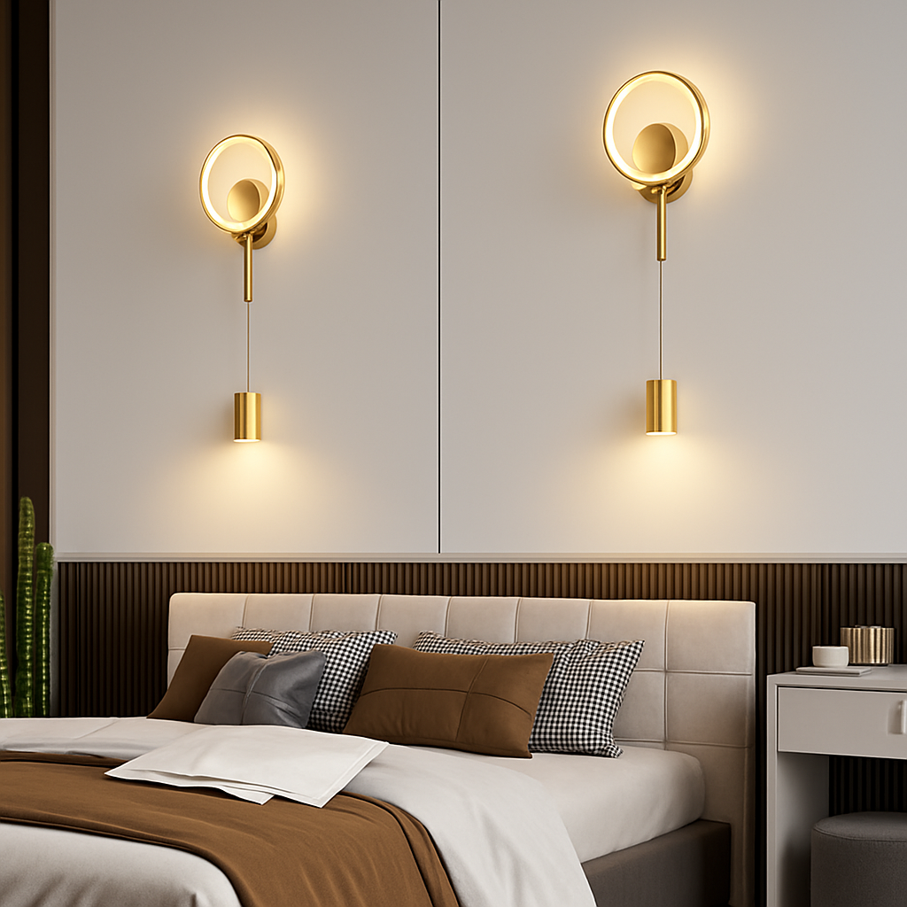 applique murale led moderne avec gradation de température - vue 4 sur 7