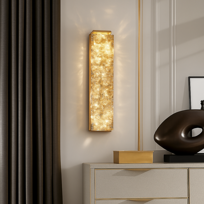 applique murale led moderne en cristal k9 de luxe décorative