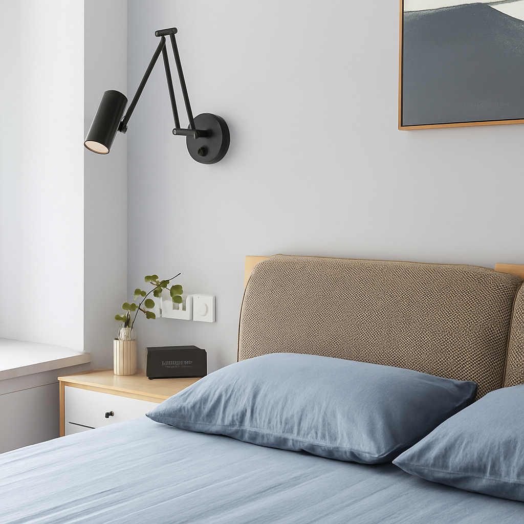 applique murale led moderne à intensité variable télescopique pliable pour étude - vue 6 sur 23