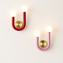 Modern LED wall light nordic minimalist U shape