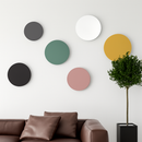 Nordic multicolour LED wall light for interior decoration