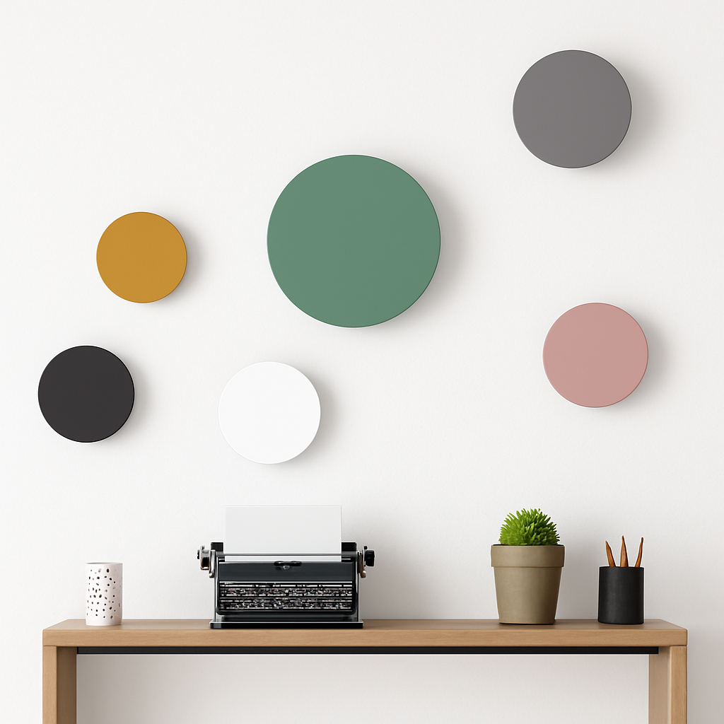 Nordic multicolour LED wall light for interior decoration