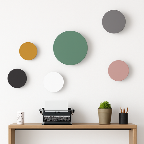 Nordic multicolour LED wall light for interior decoration