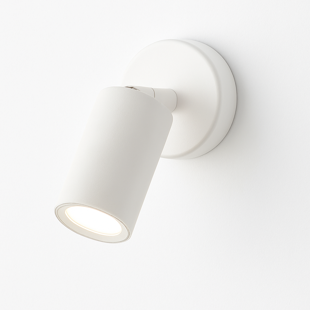 applique murale led nordique double tête rotative pour lecture et étude - vue 5 sur 10