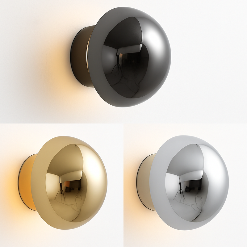 applique murale led nordique en fer et acrylique décorative moderne