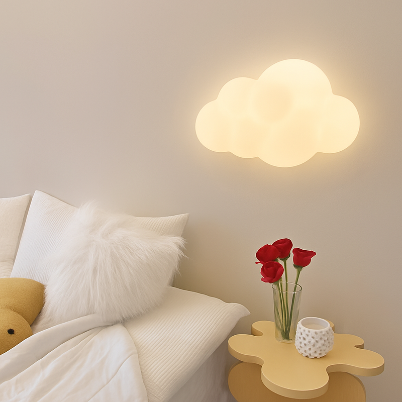 applique murale à led pour chambre d'enfant design moderne