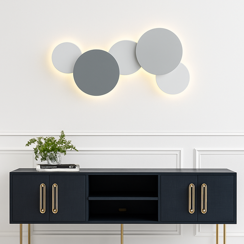 Applique murale LED ronde Eclipse (à l'unité)