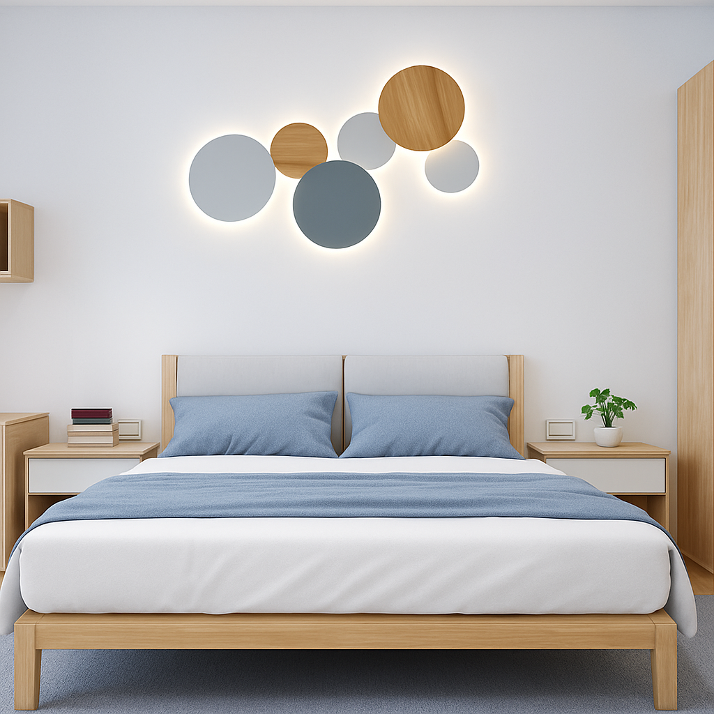Applique murale LED ronde Eclipse (à l'unité) - vue 6 sur 10