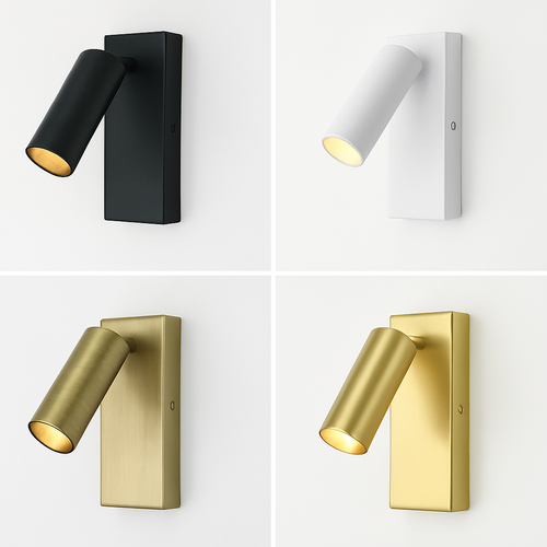 applique murale led rotative moderne pour lecture