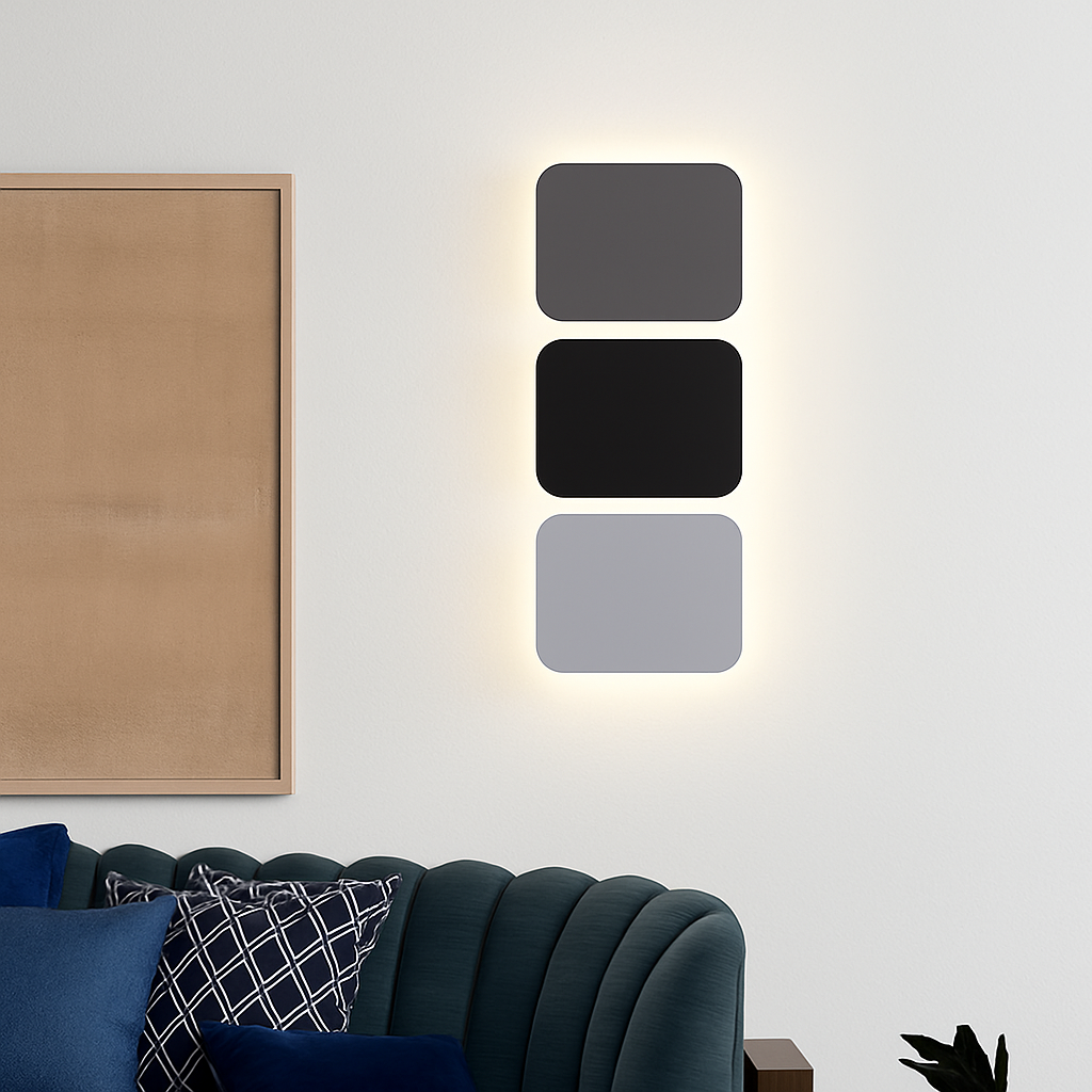 applique murale led tactile nordique simple loft décor - vue 5 sur 22