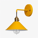 Vintage Plated LED wall light in colors