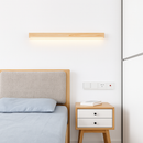 applique murale Longue bande LED en bois