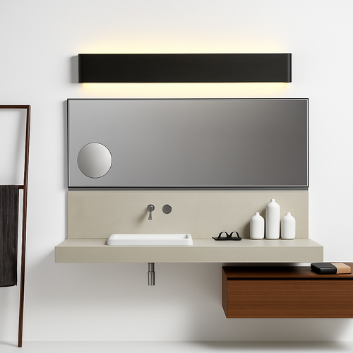 Applique murale longue en aluminium et à LED Sconce - vue 3 sur 5