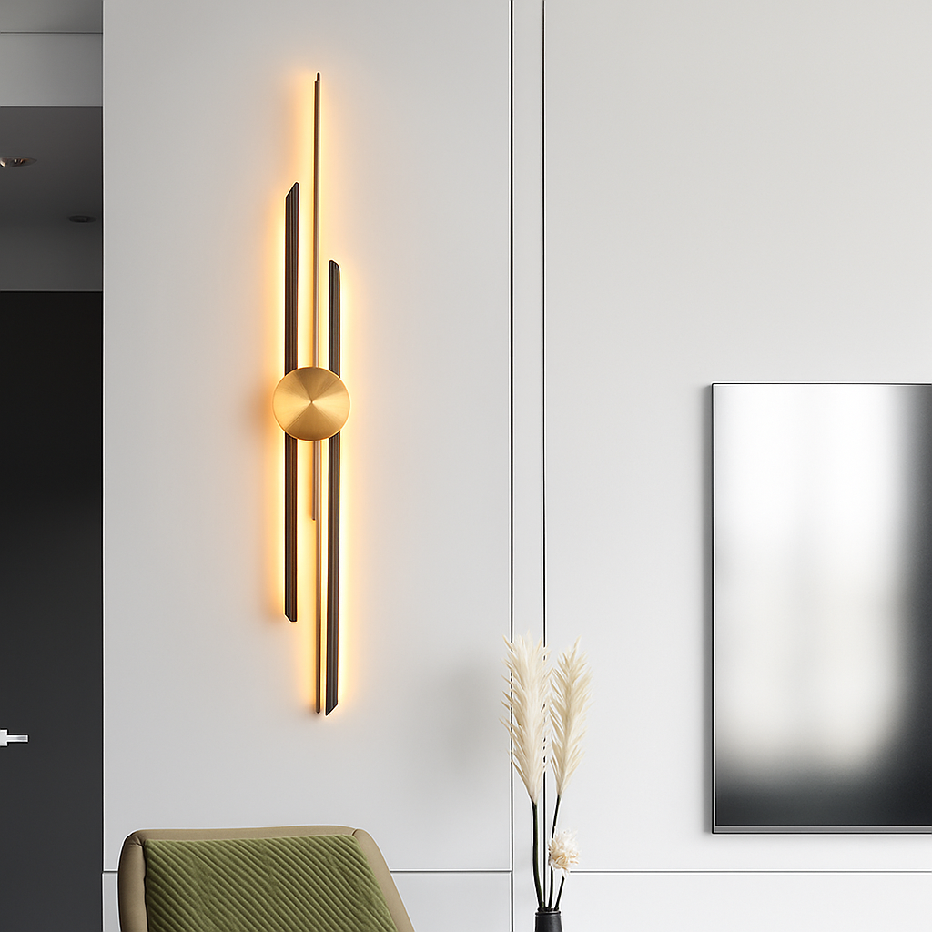 Applique murale longue LED moderne - vue 5 sur 8